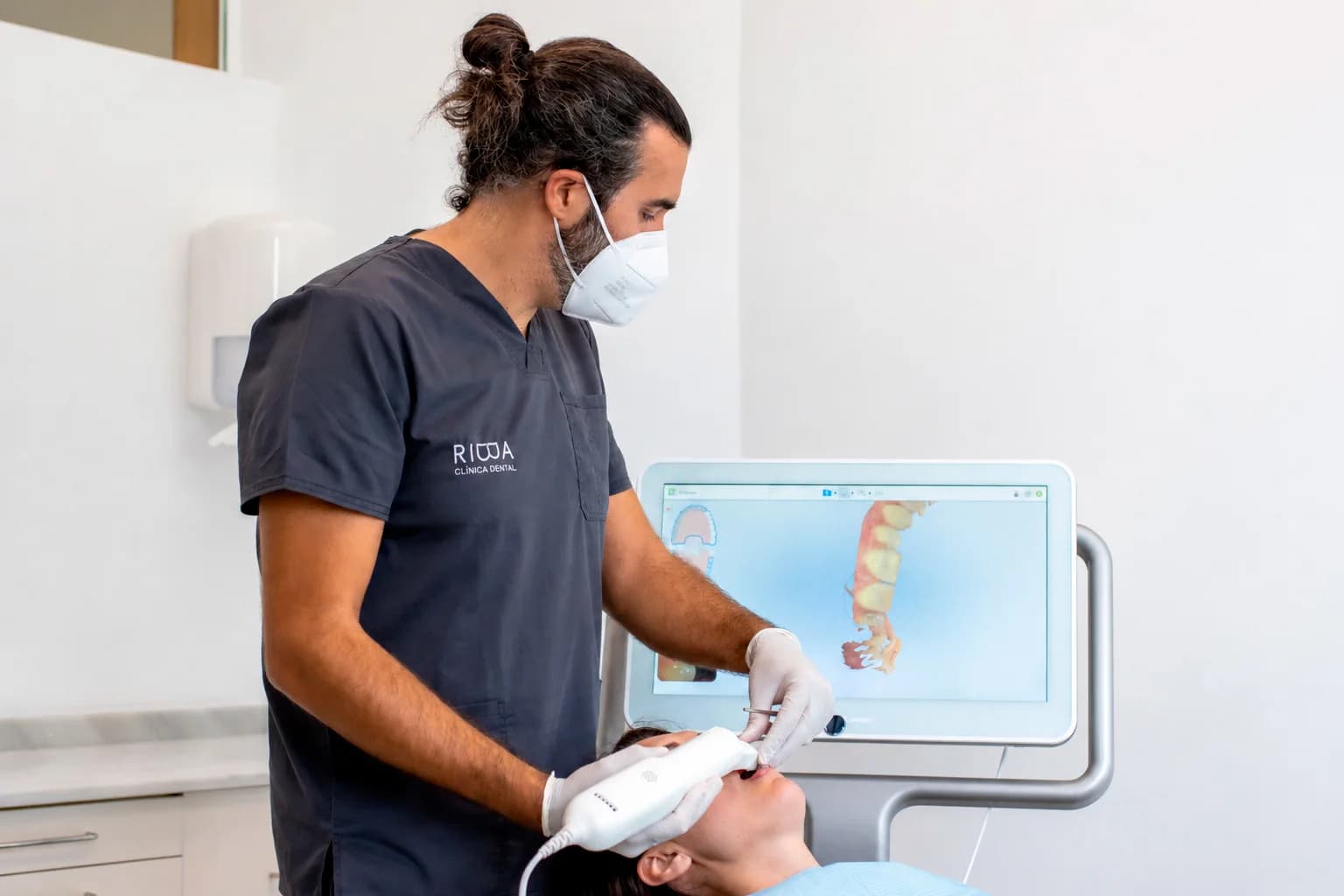 Escáner intraoral en Clínica Dental Riba